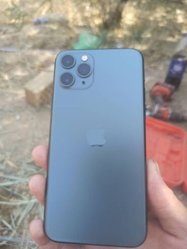 wifi адаптеры о: IPhone 11 Pro, Колдонулган, 64 ГБ, Matte Midnight Green, Каптама, 73 %