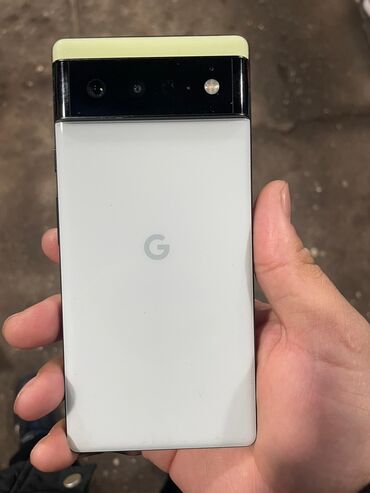 смартфон гугл нексус 5: Google Pixel 6, Б/у, 128 ГБ, цвет - Зеленый, 1 SIM, eSIM