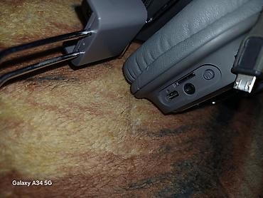 se electronics: Накладные наушники серого цвета с амбушюрами из мягкого кожзама — 2