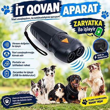 İt qovan aparat Ultrasəs texnologiyası ilə itləri uzaqlaşdırmağa