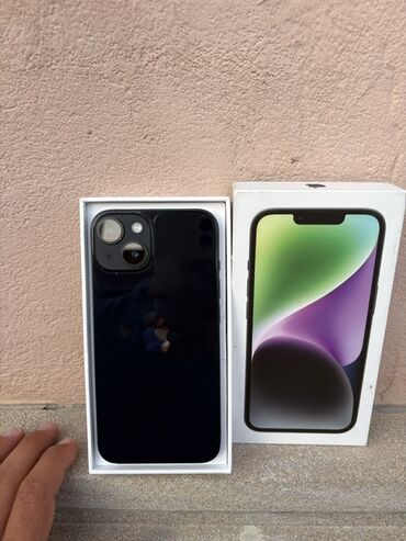 appl: IPhone 14, 128 GB, Midnight, Sənədlərlə