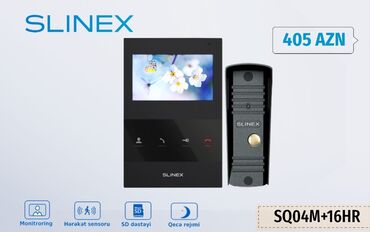 təhlükəsizlik kamera: Domofon Slinex şirkəti 2005 ci ildə fəaliyyətə başlamışdır.O vaxtdan