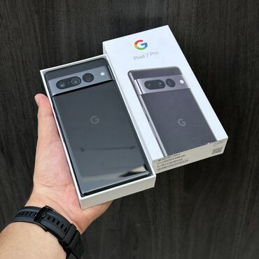 ноте 7: Google Pixel 7 Pro, Колдонулган, түсү - Кара, 1 SIM, eSIM