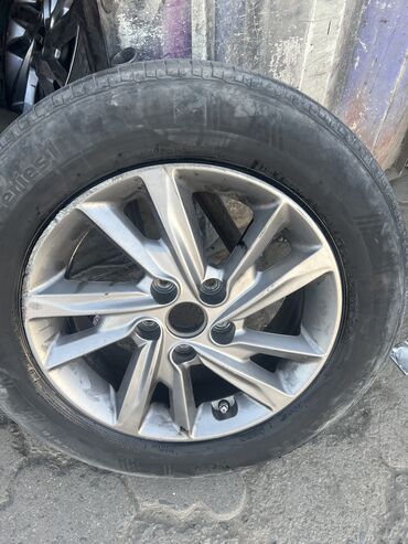 купить бу шины в бишкеке: Диски R 16 Kia, 1 шт, отверстий - 10, Б/у