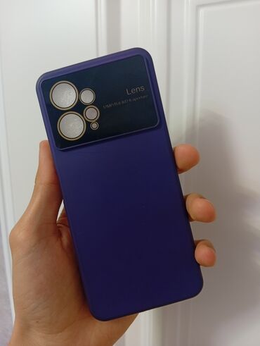 rədmi not 8: Redmi not 12 4G telefon qəlibi (kabrosu) rəng - tünd bənövşəyi. az