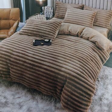 Ćebad i pokrivači: 🔥Plišane rebraste posteljine🔥 🔥Jorganska navlaka-200*220 🔥Čaršaf na — 8