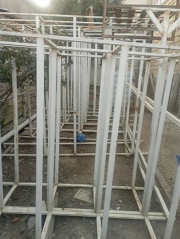Metal fermalar: Metaldan hazırlanmış konstruksiya karkası - Material: qalın divarlı — 2