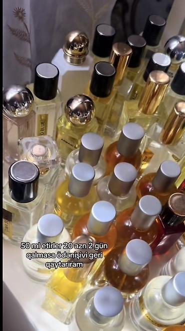 50 ml ətirlər – müxtəlif ətir notları ilə. - Şirin, sitrus, çiçək lalafo.az -da 50 ml ətirlər – müxtəlif ətir notları ilə. - Şirin, sitrus, çiçək