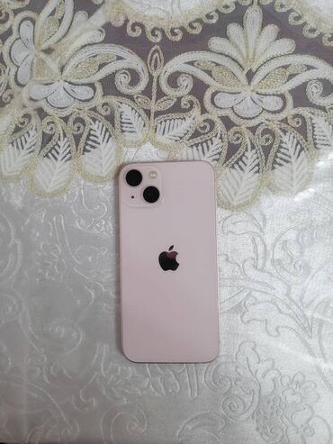 микрофоны игровые: IPhone 13, Б/у, 128 ГБ, Розовый, Чехол, 100 %