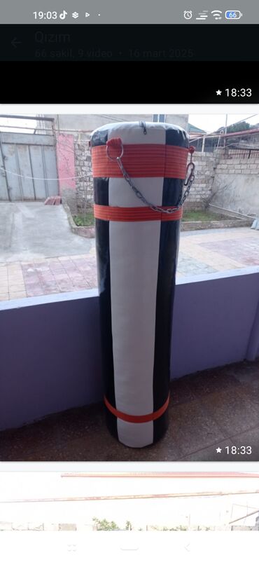 Boks kisələri: Boks kisələri – asılqanlı, zəncirli Məhsul təsviri: - Müxtəlif — 12