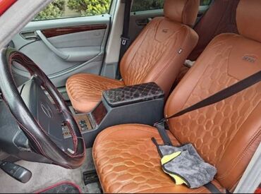 Mercedes-Benz: Mercedes-Benz C‑Class (W202) sedan, qırmızı rəng. - Kuzov: 4 qapılı — 19