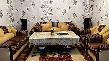 casa bella: Комплект мягкой мебели, Б/у, цвет - Коричневый — 2