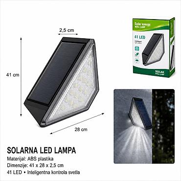 KMT Za lampa 500730 Solarna LED zidna lampa za osvetljenje i