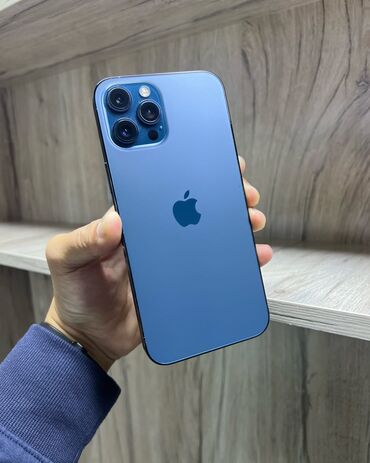 xiaomi 11 pro: IPhone 12 Pro Max, 256 GB, Mavi, Zəmanət, Simsiz şarj, Face ID