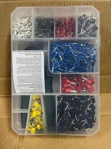 Setovi ručnog alata: PARKSIDE set za presovanje konektora – Crimping Tool Set (1801 kom) - — 12