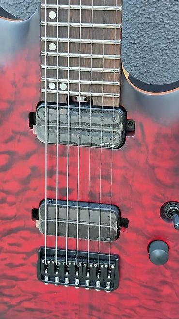 Gitare: HARLEY BENTON AMAROK-7 BKRD QUILTED BURST ELEKTRIČNA GITARA | — 1