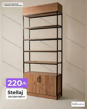 stellaj nədir: Mebel məhsulları: • Yumşaq oturacaqlı stul – 49x49 sm Zərif və — 4
