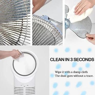 Stoni ventilatori: MINI BELI VENTILATOR BEZ LOPATICA NOV OSVEZIVAC VAZDUHA TOP | Cene — 3