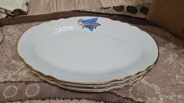 бак из нержавейки: 4 больших тарелок производство СССР 7 маленьких тарелок производство
