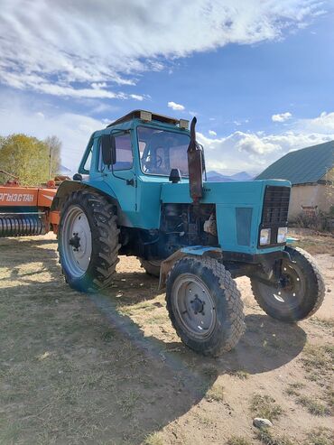 Тракторы МТЗ (Беларус): Продается МТЗ 80+пресс подборщик Кыргызстан 7зуб аппарат германия все — 1