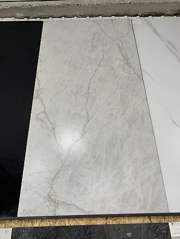silver kitchen: Керамогранит под мрамор, крупный формат - Тип: керамогранит — 1