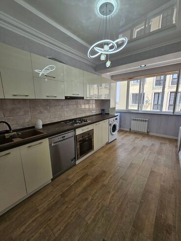 сдаю квартиру долгосрочно джал: 3 комнаты, 81 м², Элитка, 9 этаж, Евроремонт