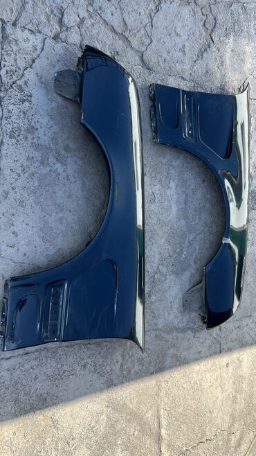 крыло w210: Переднее правое Крыло Mercedes-Benz 2001 г., Б/у, цвет - Синий