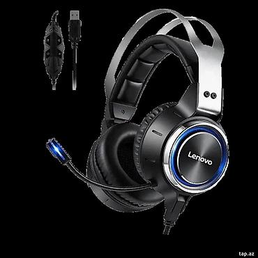 Elektronika: Lenovo HS25 wired gaming headset black Bütün kateqoriyalar • — 1