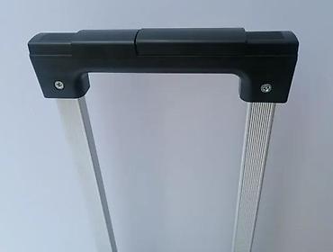 Putni koferi i torbe: Ručni kofer na točkiće – beli, tvrda školjka - Materijal: tvrda — 3