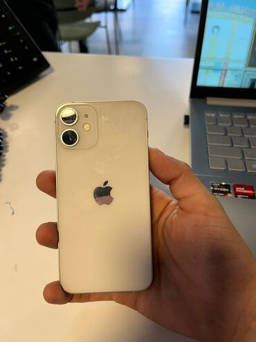 ipad mini ikinci el: IPhone 12 mini, 128 GB, Ağ, Face ID, Sənədlərlə