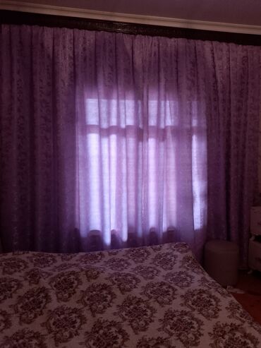 guess tekstil mmc: Bənövşəyi dekorativ pərdə dəsti - Rəng: Bənövşəyi/lilac tonlarında -
