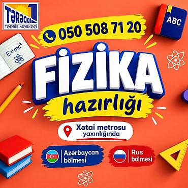 gitara dersleri: FİZİKA HAZIRLIĞI 📚 Azərbaycan və rus bölmələri 🎓 Məktəb və — 1