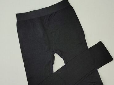 materiałowe spodnie szare: Leggings for women, XL (EU 42)