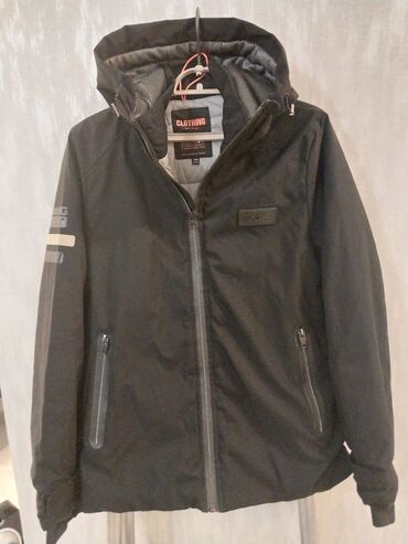 спортивная куртка мужская: Куртка L (EU 40), цвет - Черный