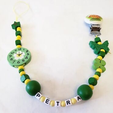 Ostale dečije stvari: Cene drvenih lančića su 600 din . Porucite personalizovani drveni — 4