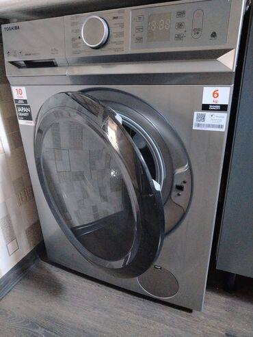 masin ucun aparatura: Стиральная машина Toshiba, 6 кг, Автомат, Без сушки, Нет кредита