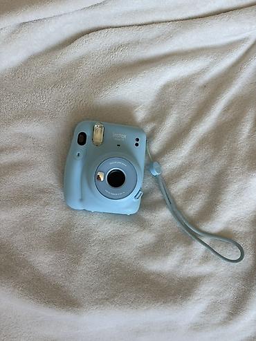 fujifilm instax: Fujifilm Instax Mini 11 — mavi rəngdə fotoaparat - Film tipi: Instax — 5