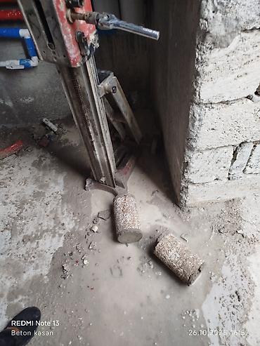 soyuq asfalt: Beton kəsmə beton deşmə xidməti Karot - HILTI DD 200 / 350 ilə 25 ° — 8