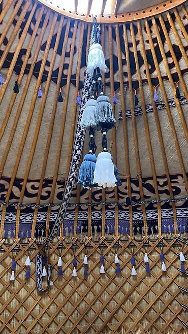 Изготовление юрт: Традиционная юрта с прочным деревянным каркасом и войлочным покрытием — 4