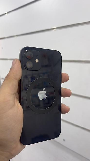 iphone 12 2 ci əl: IPhone 12, 128 GB, Qara, Face ID — 1