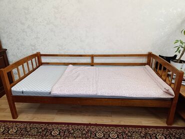 ортопедическая кровать для лежачего больного: Трансформер керебет, Башка түрү, Колдонулган, Бир кишилик, Матрасы бар