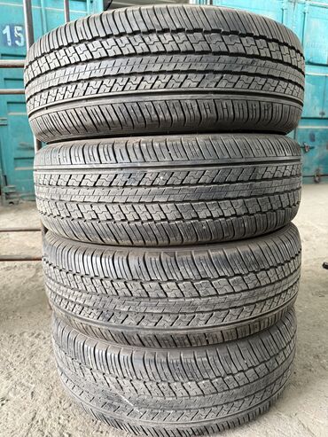 аварийний знак: Шины 225 / 60 / R 18, Лето, Б/у, Комплект, Легковые, Япония, Dunlop
