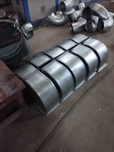 Жестяные работы: Вентиляция вытяжки — 7