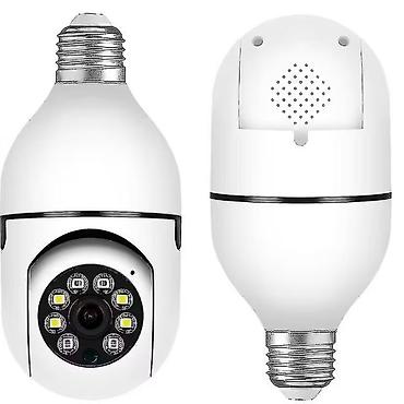 iphone mağaza: Smart Net Camera V380 WiFi (E27 Lampa Patronlu Kamera) 📷 Əsas — 2