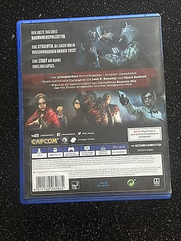 cd disk: PS4 üçün Resident Evil 2 Remake oyun diski Məşhur survival horror — 2