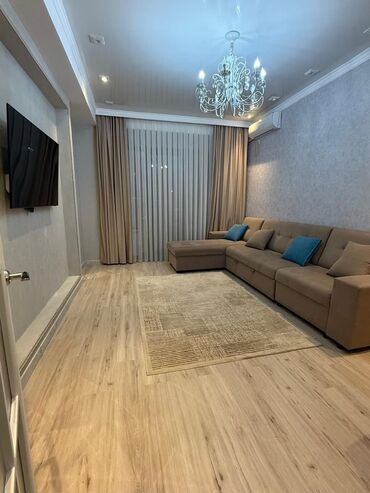 ош аренда квартир: 3 комнаты, 85 м², Элитка, 4 этаж, Евроремонт