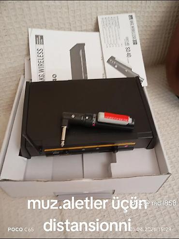 iwlenmiw noutbuklar satisi: Saz üçün distansioni.akg. shure samsoon. ela veziyyetde.saz ve basga — 3