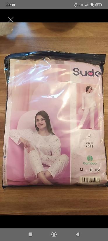 bambu: Sude qadın pijama dəsti – Bamboo - Brend: Sude (Sudé) - Model kodu — 1