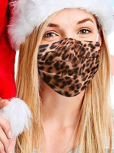 Маски медицинские: Маска, трехслойная защитная, цена за 1 шт