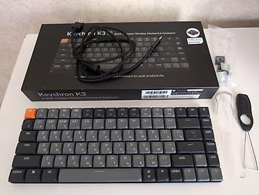 pxn v3: Keychron K3 V3 klaviaturası Az istifadə olunub, heç bir problemi — 1